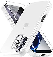 Vista 117 de 3 en 1 Funda Magnética Fuerte para iPhone Air, 1X Protector de Pantalla + 1X Protector de Lente de Cámara, Cubierta Protectora a Prueba de Golpes