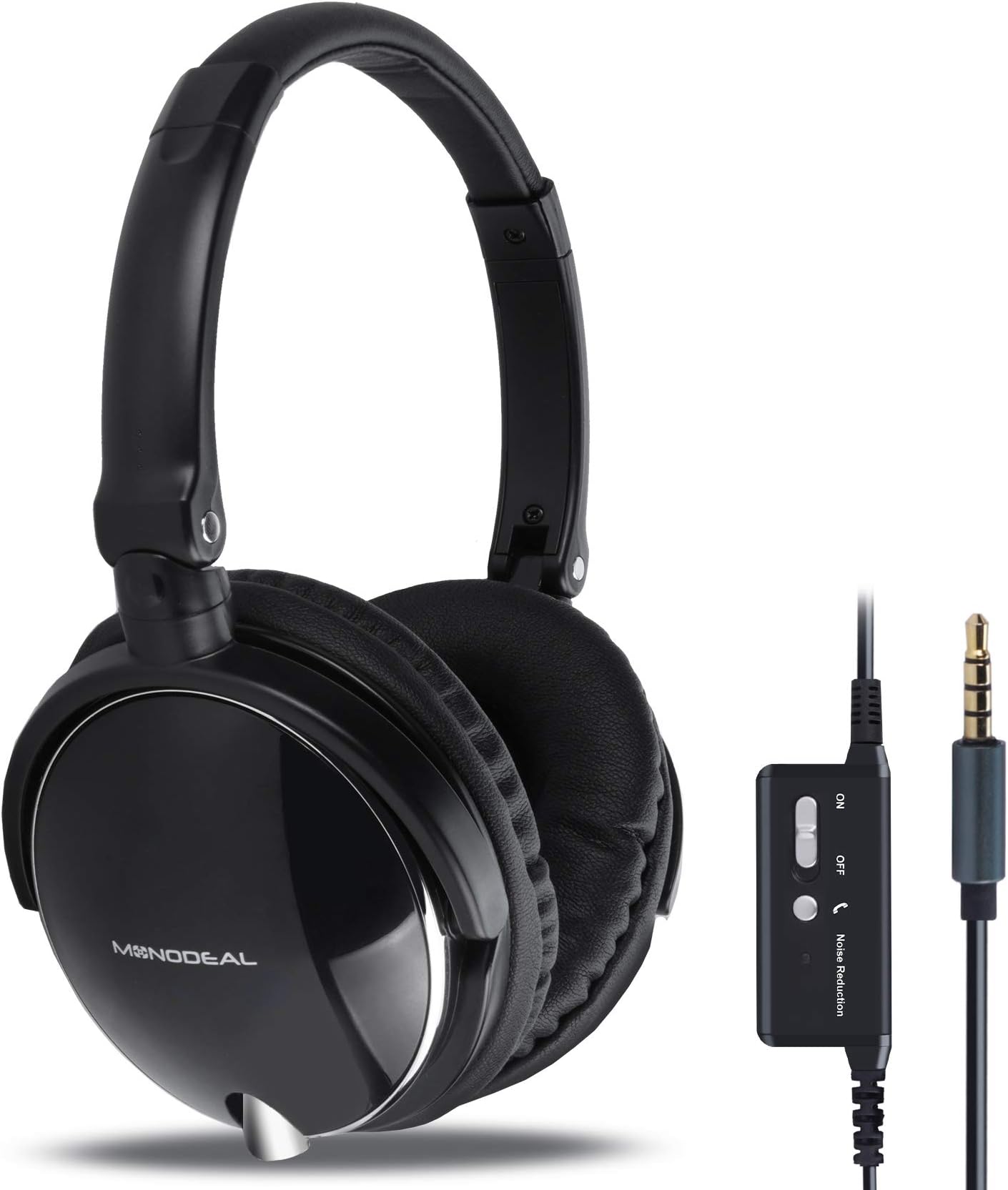 Noise Cancelling Wired Headphones With 