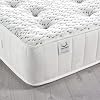 happybeds Cashmere and Memory Foam, 3000 Pocket Spring Medium Tension Mattress with Reflex Foam King U.K. Standard