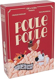 Poule Poule - Jeu de cartes d'ambiance - compter les oeufs - jeux de société rapidité et concentration