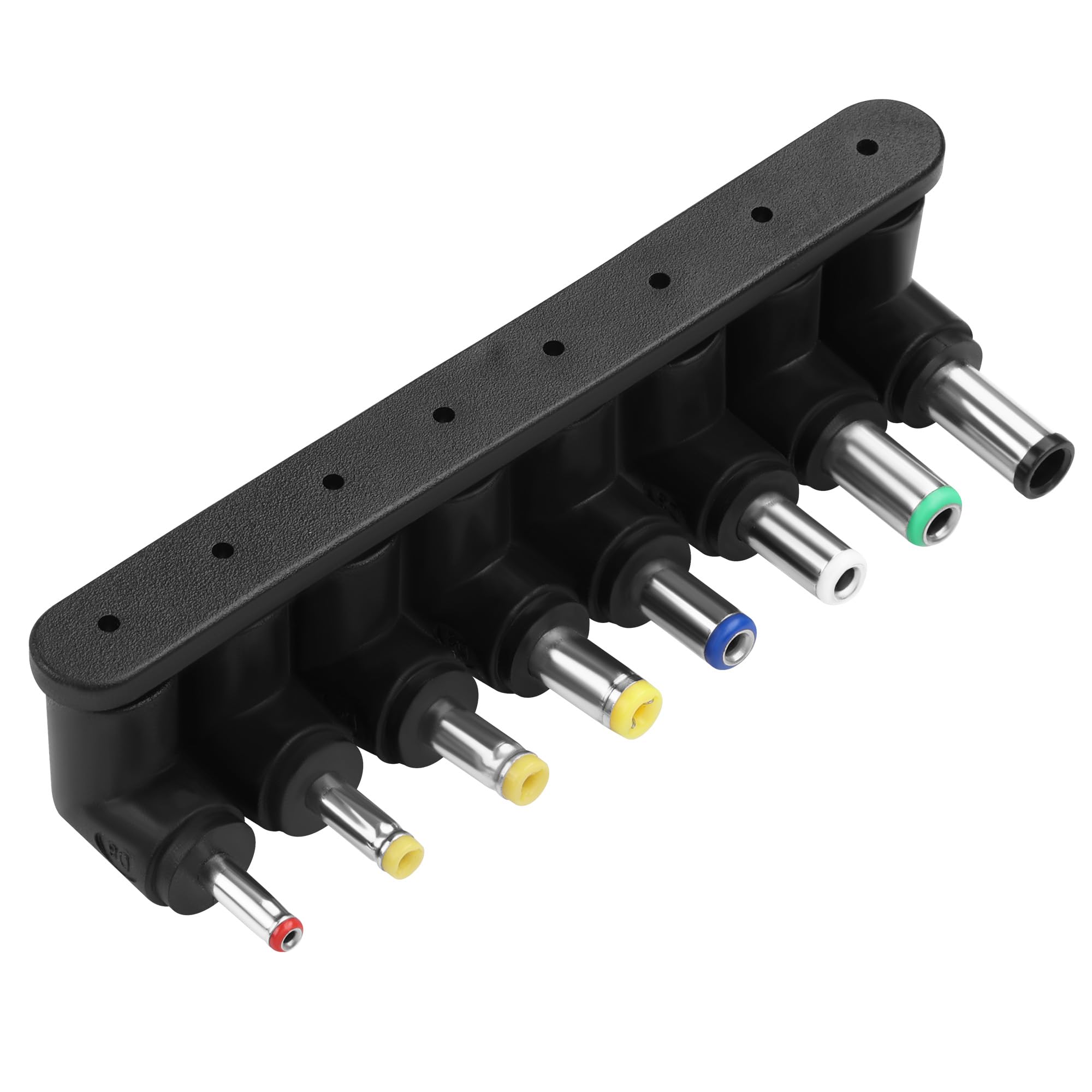 Zestaw wtyczek DC 8 w 1 90 stopni kątowy DC5521 do 6.04.4/6.33.0/5.5 * 2.5 mm do routera laptopa DIY elektroniki