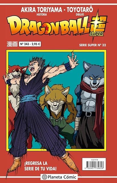 Portada de Dragon Ball Serie Roja nº 243