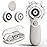 Face Scrubber with 3 Brush Heads & 2 Speeds - Deep Cleaning, Exfoliating, and Massaging for All Skin Types - Facial Cleansing Brush Includes Silicone Head, Travel Case & Free-Plastic Packaging
