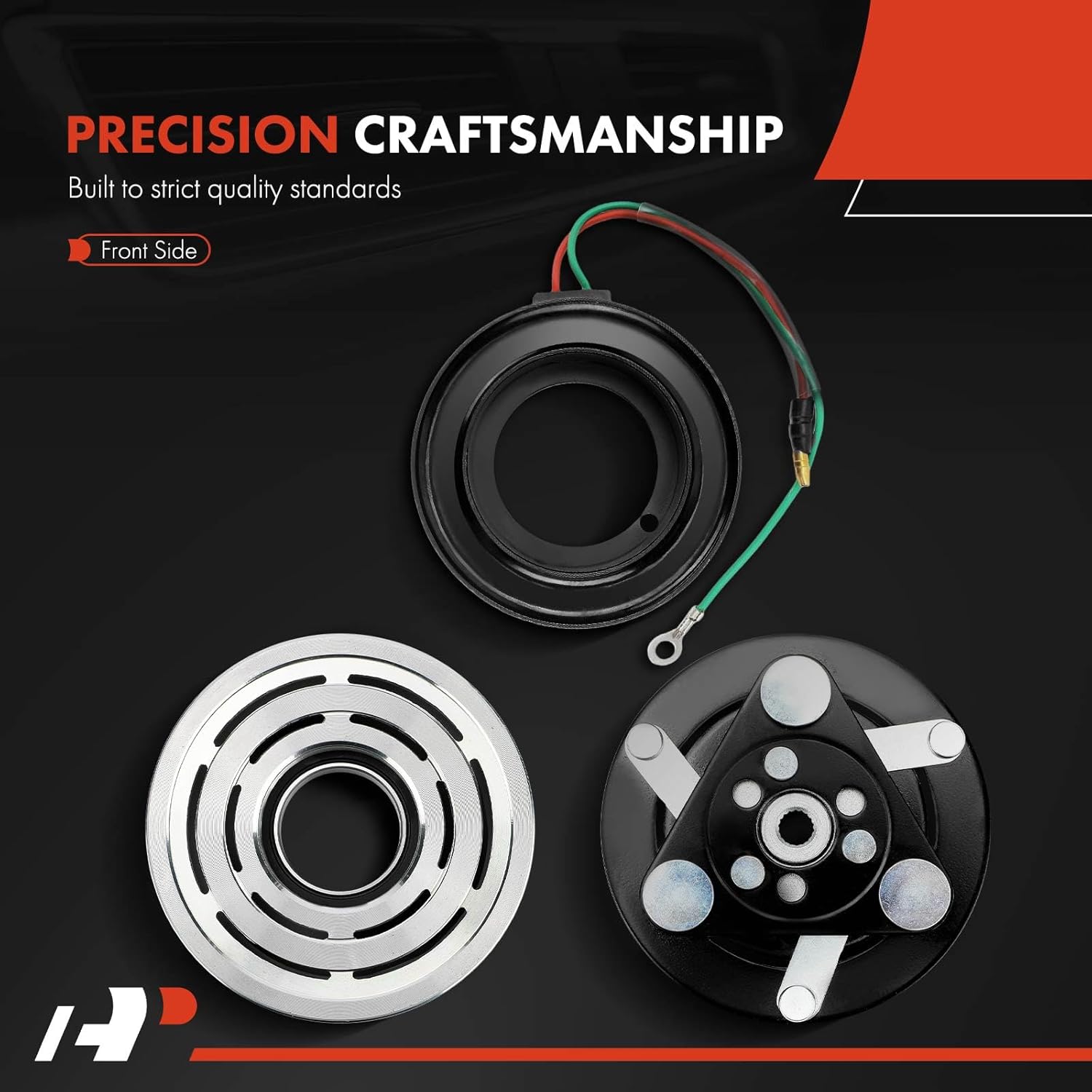 A-Premium Air Conditioner AC Compressor Clutch Kit Compatible with Nissan Versa 2020-2022 & Acura TSX 2009-2014, 1.6L 2.4L