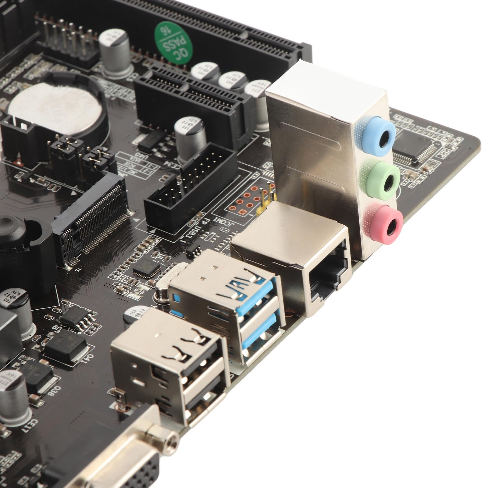 Hidyliu Juego de Placa Base B75, CPU I5 3470, 8 GB DDR3 RAM, Combo de CPU con Ventilador de Refrigeración, para Computadora de Escritorio y PC