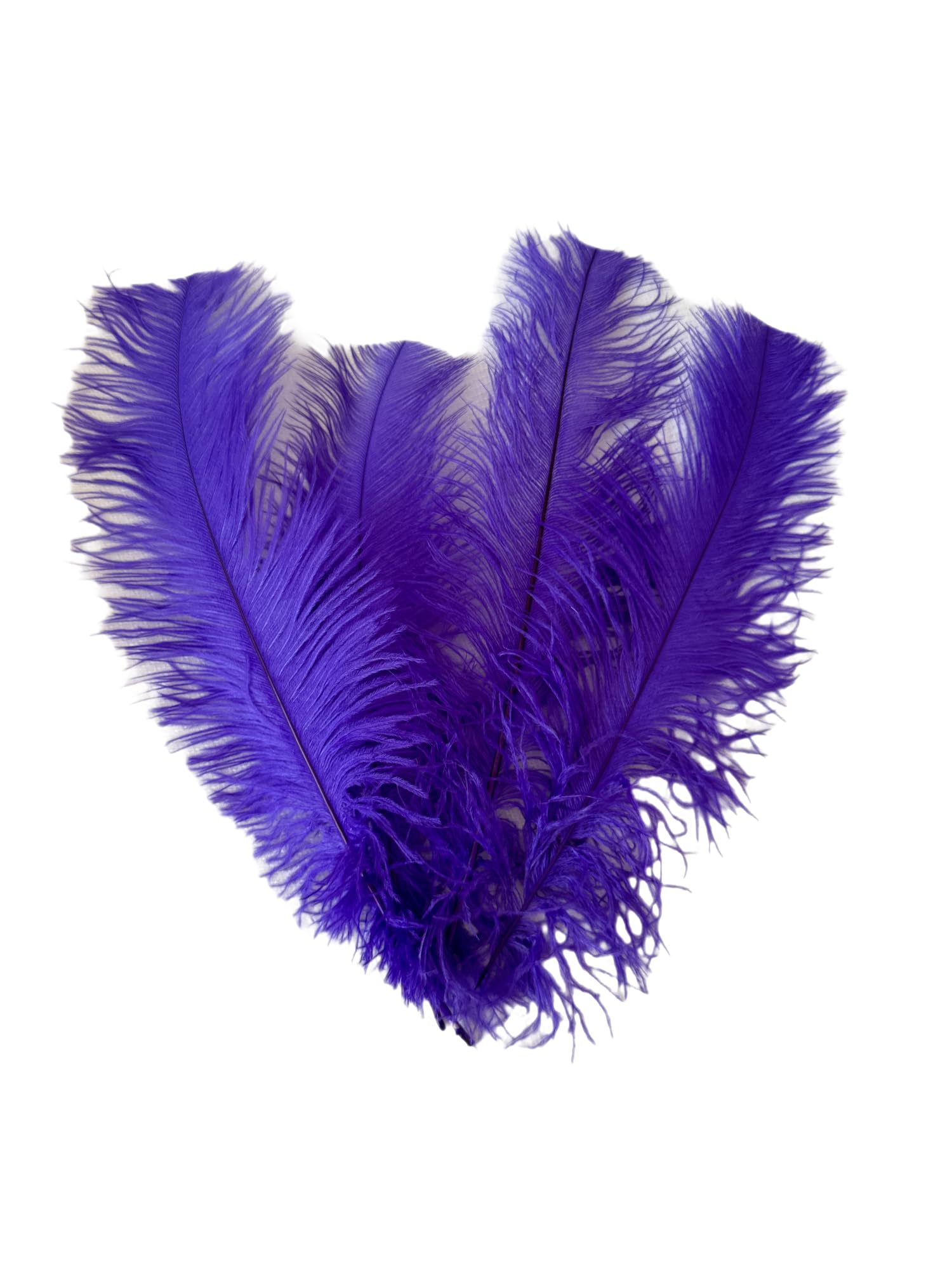 Purple Ostrich Feathers 100 pcs. 13-17 inch Bulk Ostrich Feathers