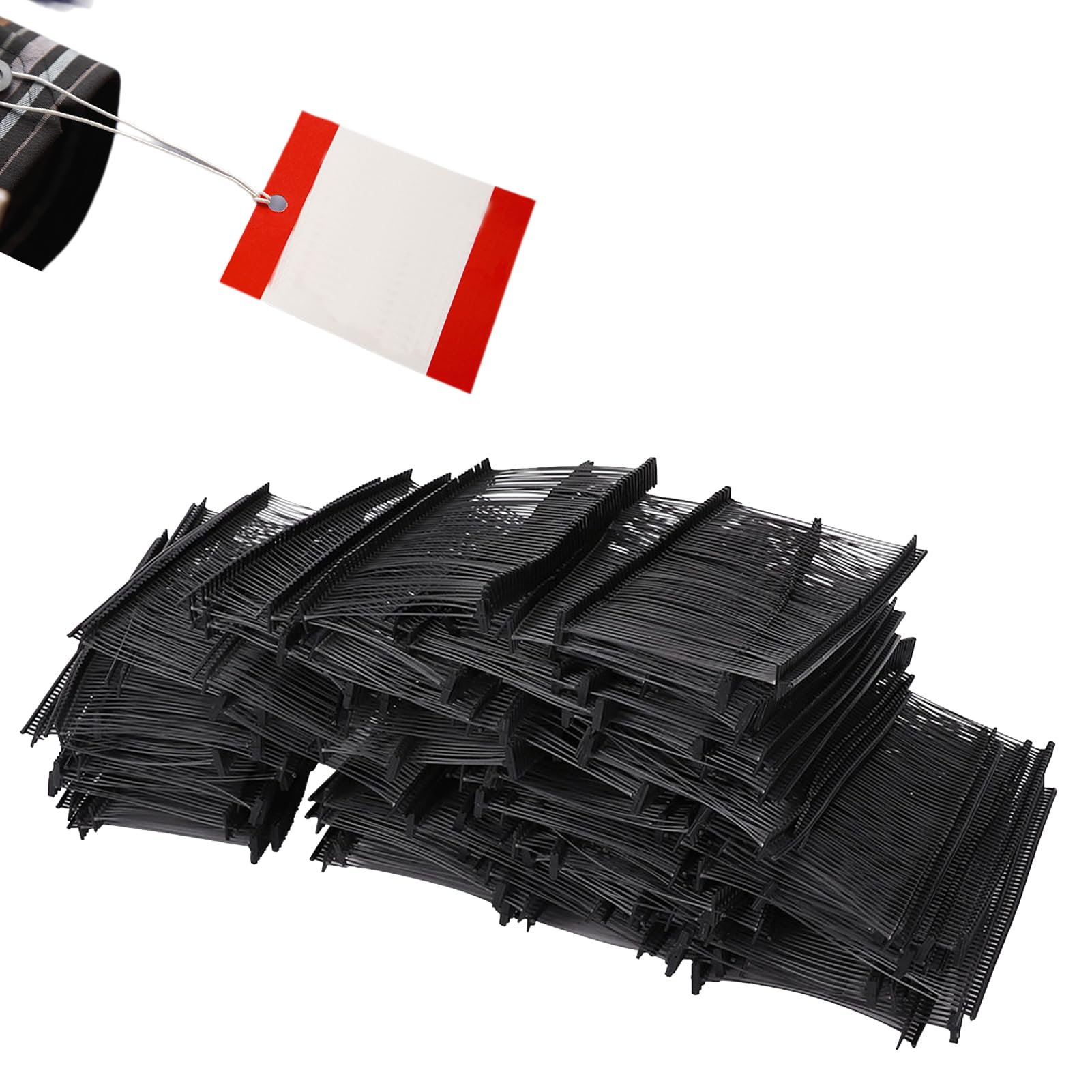 10000 Pcs Tag Gun Refill Stitchy Price Tagging Gun Fastener for Tagging Gun, Price Tags, Clothes Tagging Gun Tagging Attachments (50MM)