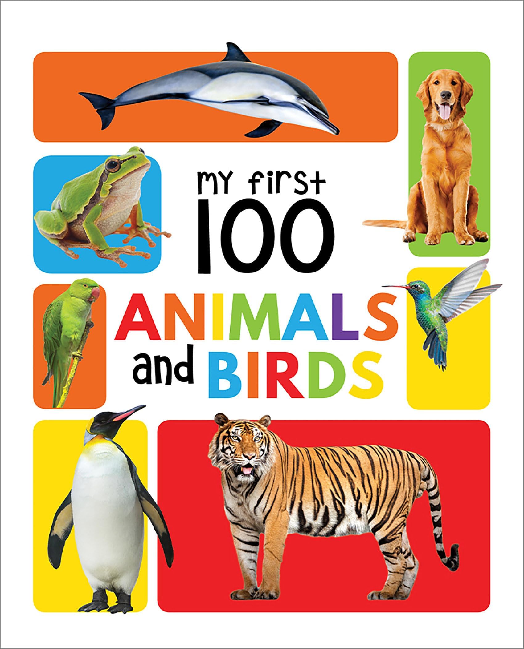 My First 100 Animals And Birds: Padded Board Books