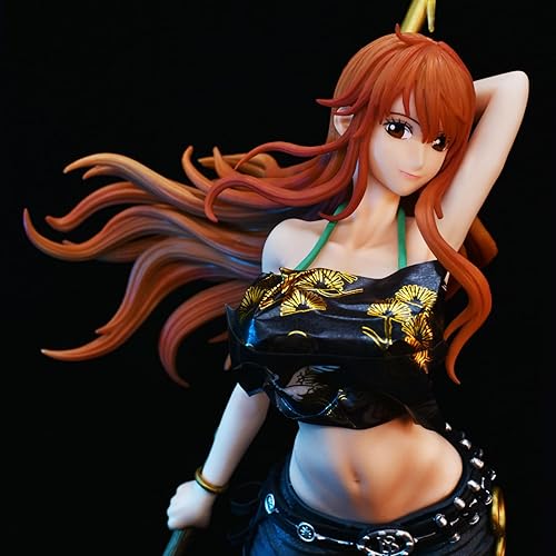 Miniatura 6 de Figura de Nami, figura de acción de GM Nami, hermosa estatua de anime, modelo de decoración de juguete, regalo de 14.37 pulgadas