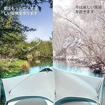 Amazon.co.jp: ロッジテントきキャンプ用 アウトドアアウトドア