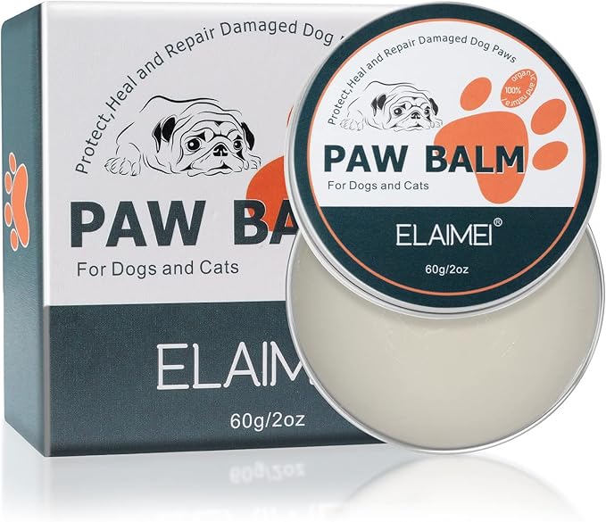 Dog Paw Balm Paw Soother All Season Pet Paw Protection Cream for Dry