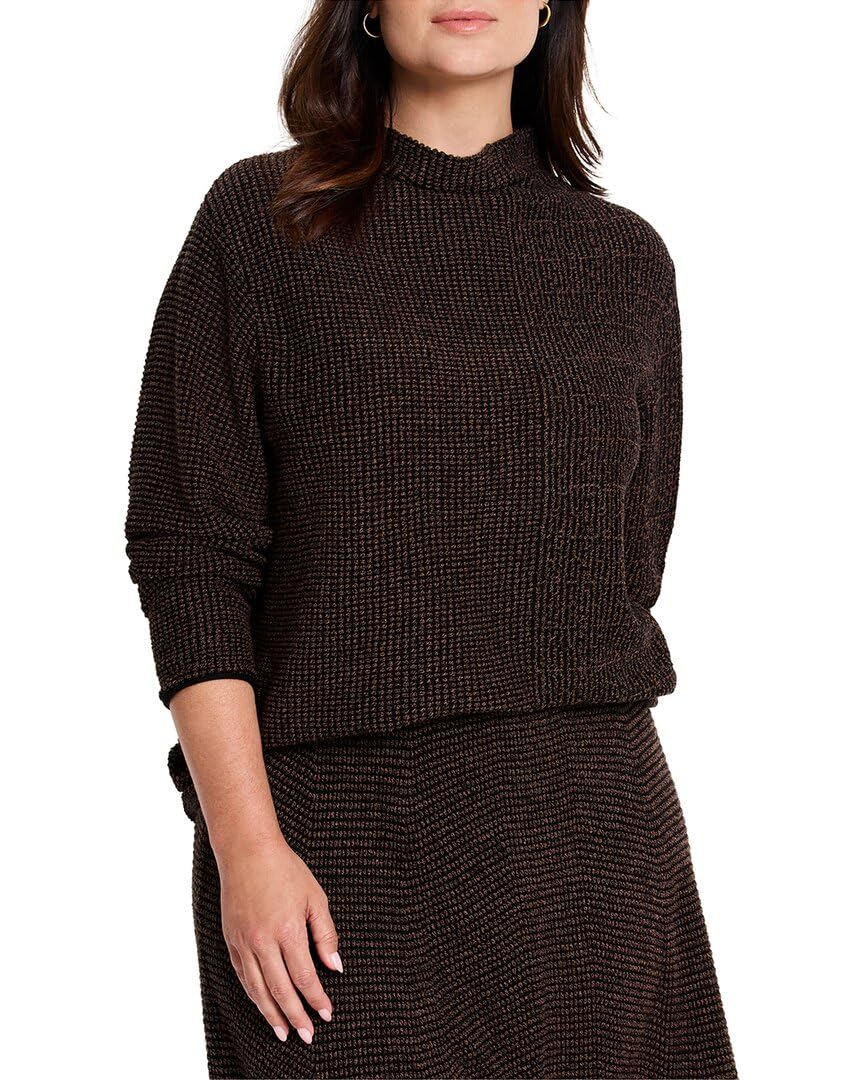 NIC ZOE Womens Pixel Knit Sweater