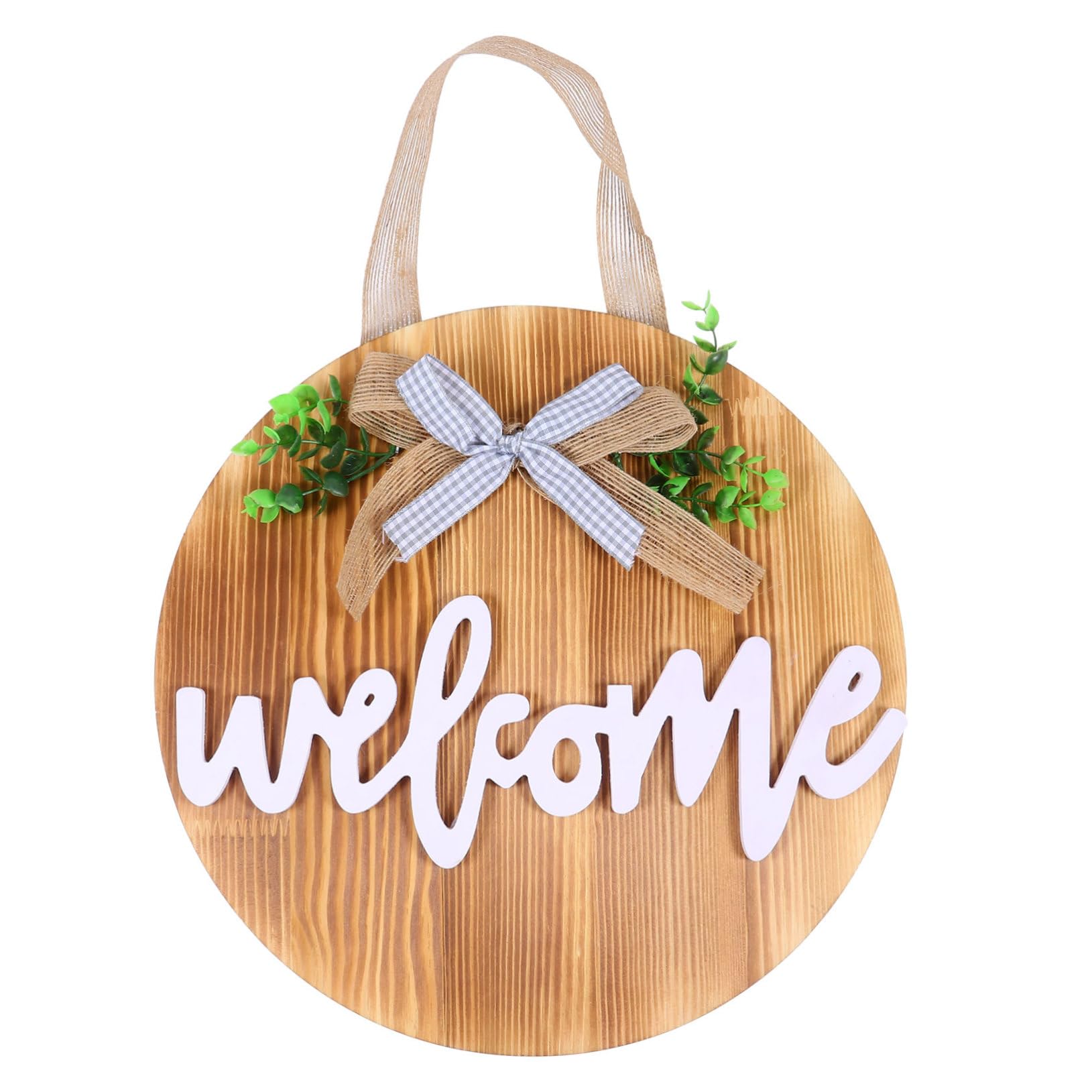 Cabilock 1pc Welcomelisting Welcome Door Wreath Door Wreaths Sign Decoraciones Para Salas De Casa Interchangeable Welcome Sign Home Décor Coronas Para Puertas De Entrada Blush Decor Wood