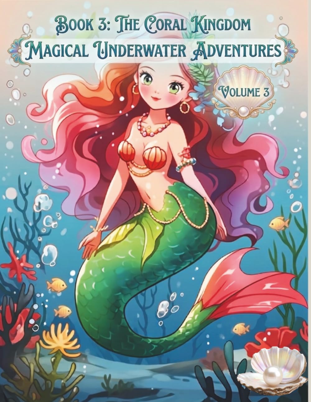 Book 3: The Coral Kingdom Magical Underwater Adventures: Part Three: Secrets of the Ocean Depths (Mermaid Kingdom)