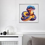 MYS A·U·R Puzzle en bois pour adultes, Puzzles en bois de serpent(16.6 * 16.9in-500pcs), Puzzles animaux adultes de forme unique,Puzzles en bois irréguliers Meilleur cadeau pour les adultes et les enfants jeu de famille
