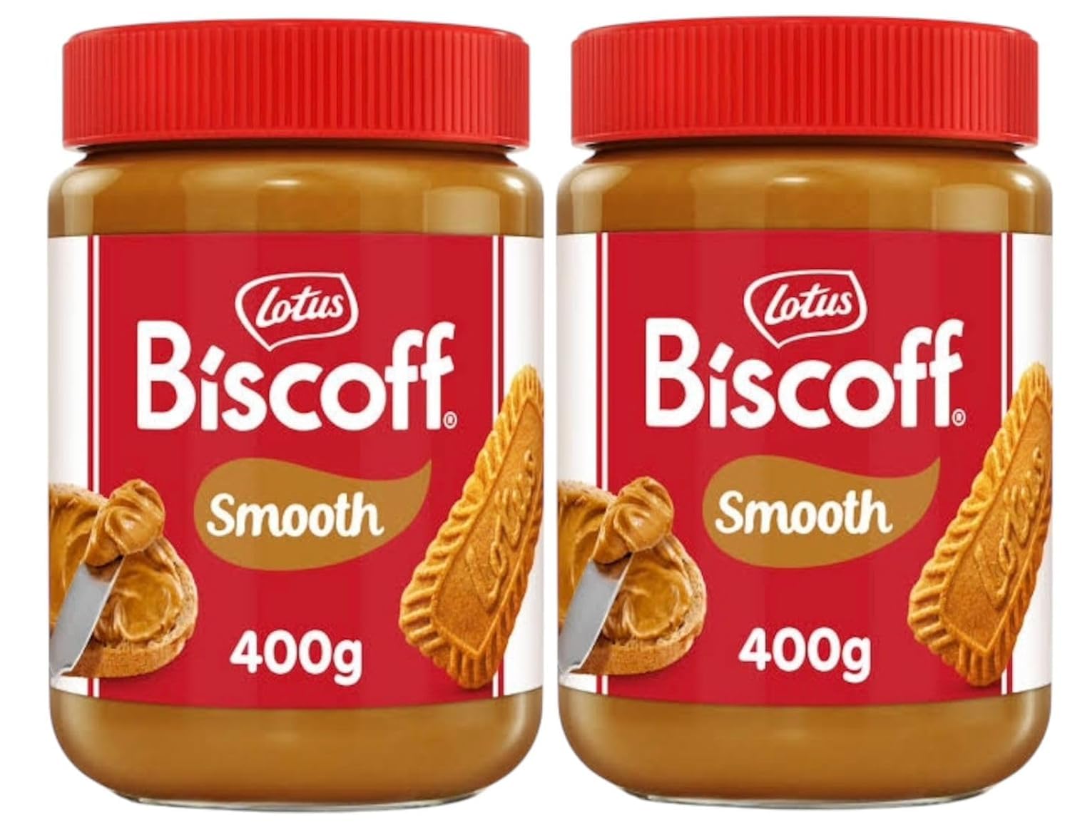 Lo-tus Smooth Cookie Butter Spread, 400g, Pack of 2-picture-22