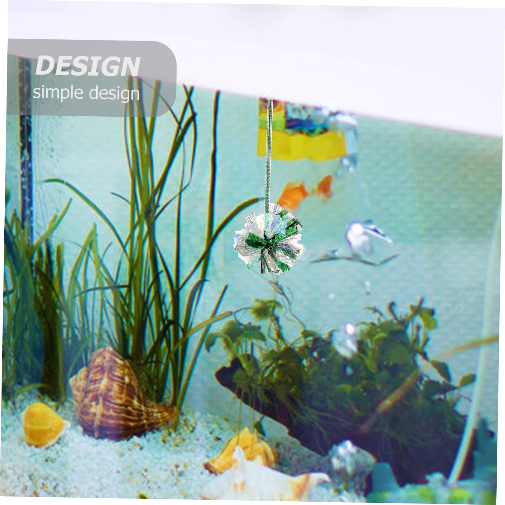 Happyyami Betta Fish Tank Decor Interactive Training Toy Enhance Betta Fish Abilities