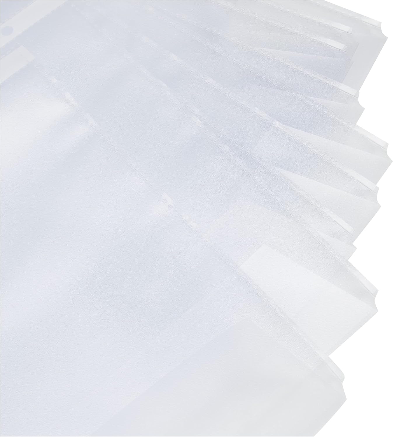 Herlitz A4 Embossed Punched Pocket Document Protector (10 Pieces)