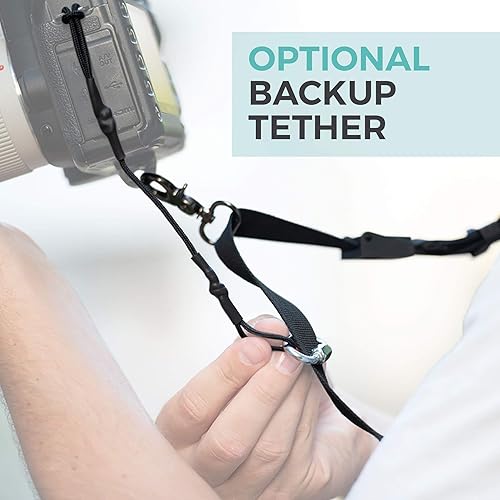 Miniatura 5 de HiiGuy - Correa para cámara  Regular  Correas de cámara extra largas de 32 a 44 pulgadas para fotógrafos  Correa de hombro resistente para cámara