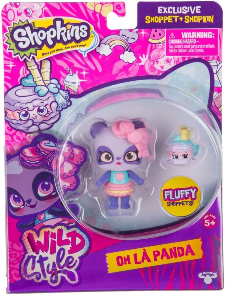 Shopkins S10 SHOPPETS Pack - Macaron Panda