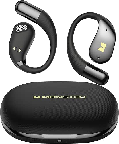 Monster Open Ear AC328 Wireless Earbuds, Open Ear Headphones 32H