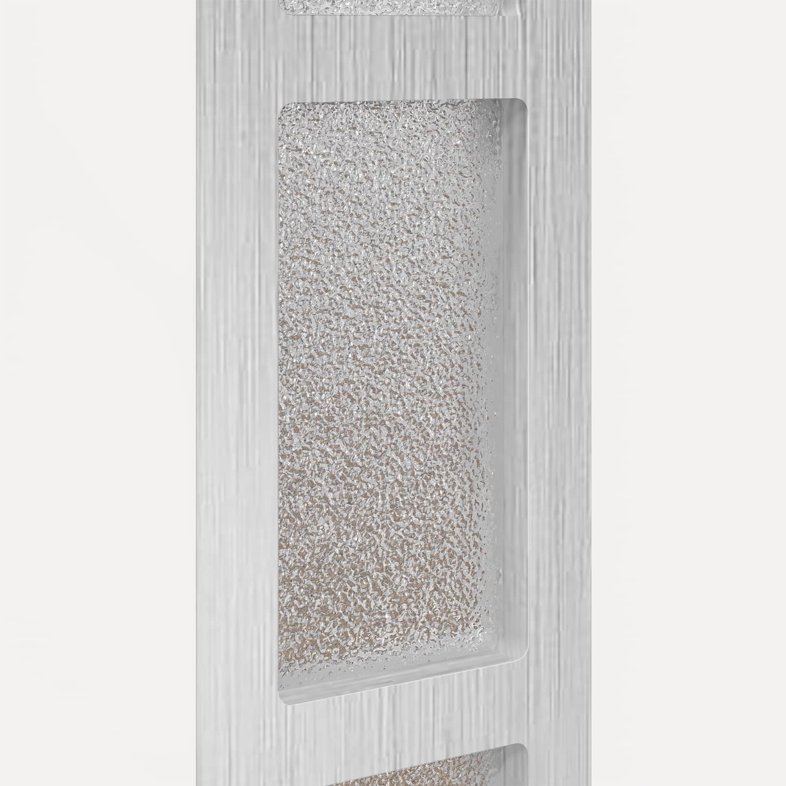 Drzwi wejściowe białe PCW 98 x 208 cm, drzwi zewnętrzne z wkładką szklaną, drzwi wejściowe z zamkiem i blokadą do izolacji cieplnej i wygłuszania w mieszkaniu