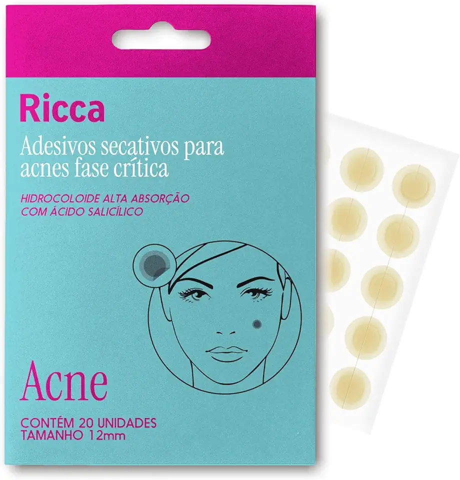 ADESIVOS SECATIVOS PARA ACNES FASE CRÍTICA RICCA