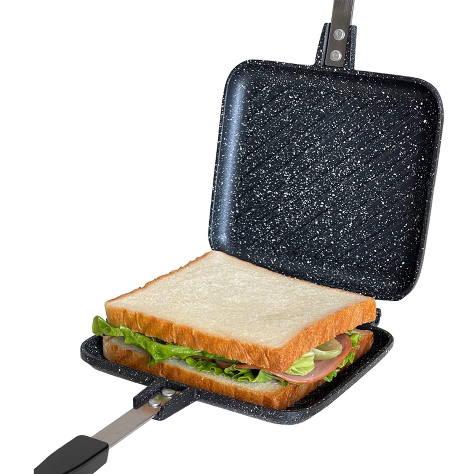 Gazowa dwustronna maszyna do kanapek chleb tosty forma do grilla patelnia typ 1