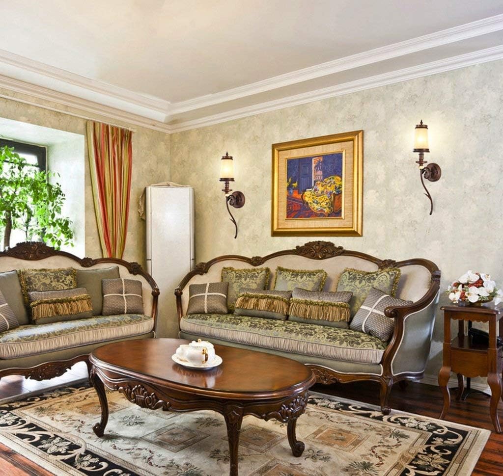 Amazon｜リビングテーブル 100cm 楕円形 マボガニー 茶 クラシック  