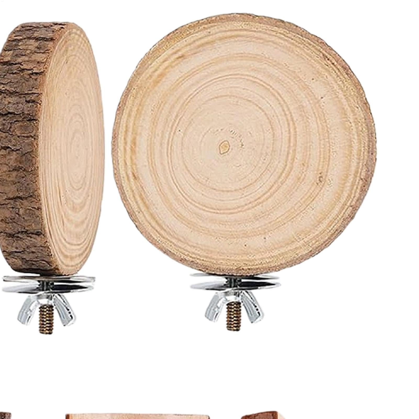 Perchoirs Pour Oiseaux De Cage Set plateau repos oiseaux en bois