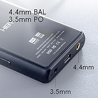 Vista 8 de Reproductor de Audio de Alta Resolución HiBy R3 II 2025 - Chips Dual DAC, Decodificación MQA, Reproductor Qobuz/Tidal con Bluetooth 5.1, Puertos