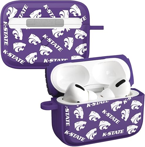Miniatura 23 de AFFINITY BANDS Kansas State Wildcats Camo HDX - Funda compatible con Apple AirPods Pro