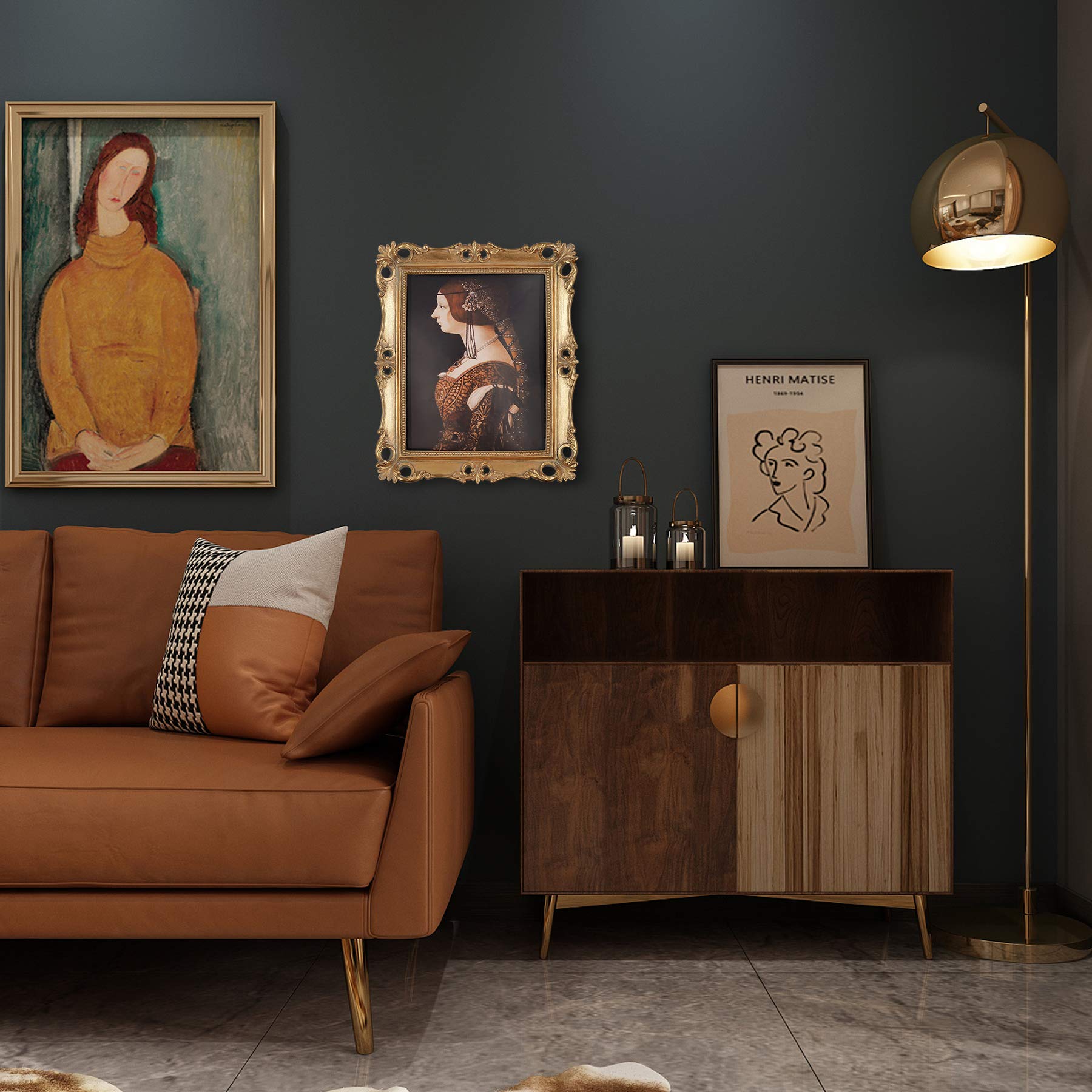 8x10 Picture Frame Antique Frame 8x10 Vintage Photo Frames 10 x 8 in