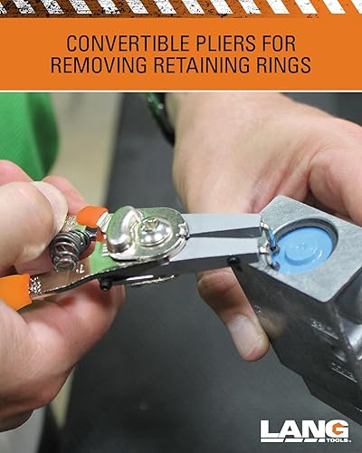 Miniatura 6 de Lang Tools 1421 Alicates de anillo de retención de interruptor rápido internoexterno
