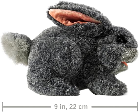 Folkmanis, Puppet Gray Bunny Rabbit