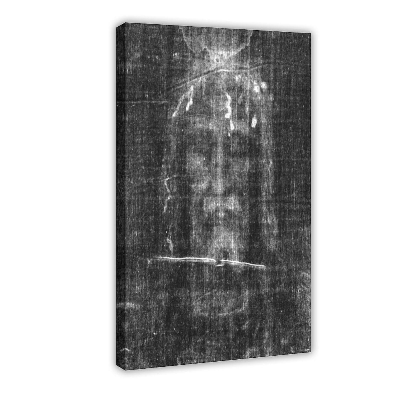 Piank Frame Shroud Of Turin Poster Bedroom Canvas Decor Print Wall Art Office Room Aesthetic Decor Gift 20X30inch(50X75cm)