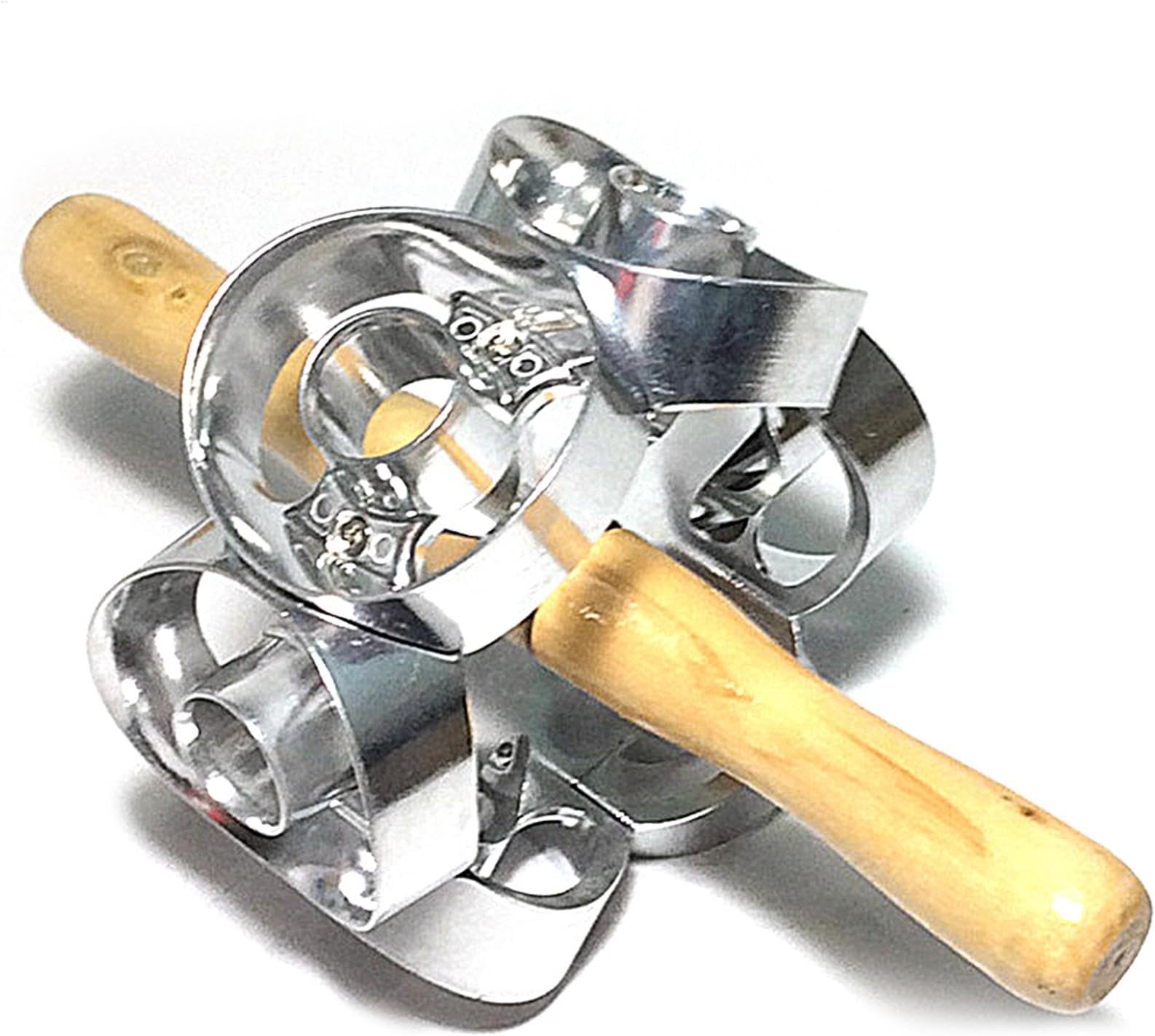 Doughnut Cutter Roller - Revolving Donut Cutter | Steel Round Dough Shapers, Cookie Mold for Baking | Machine Pastry Dough Baking Roller Kitchen Cooking Tools, Highly Efficient for Dessert Shops