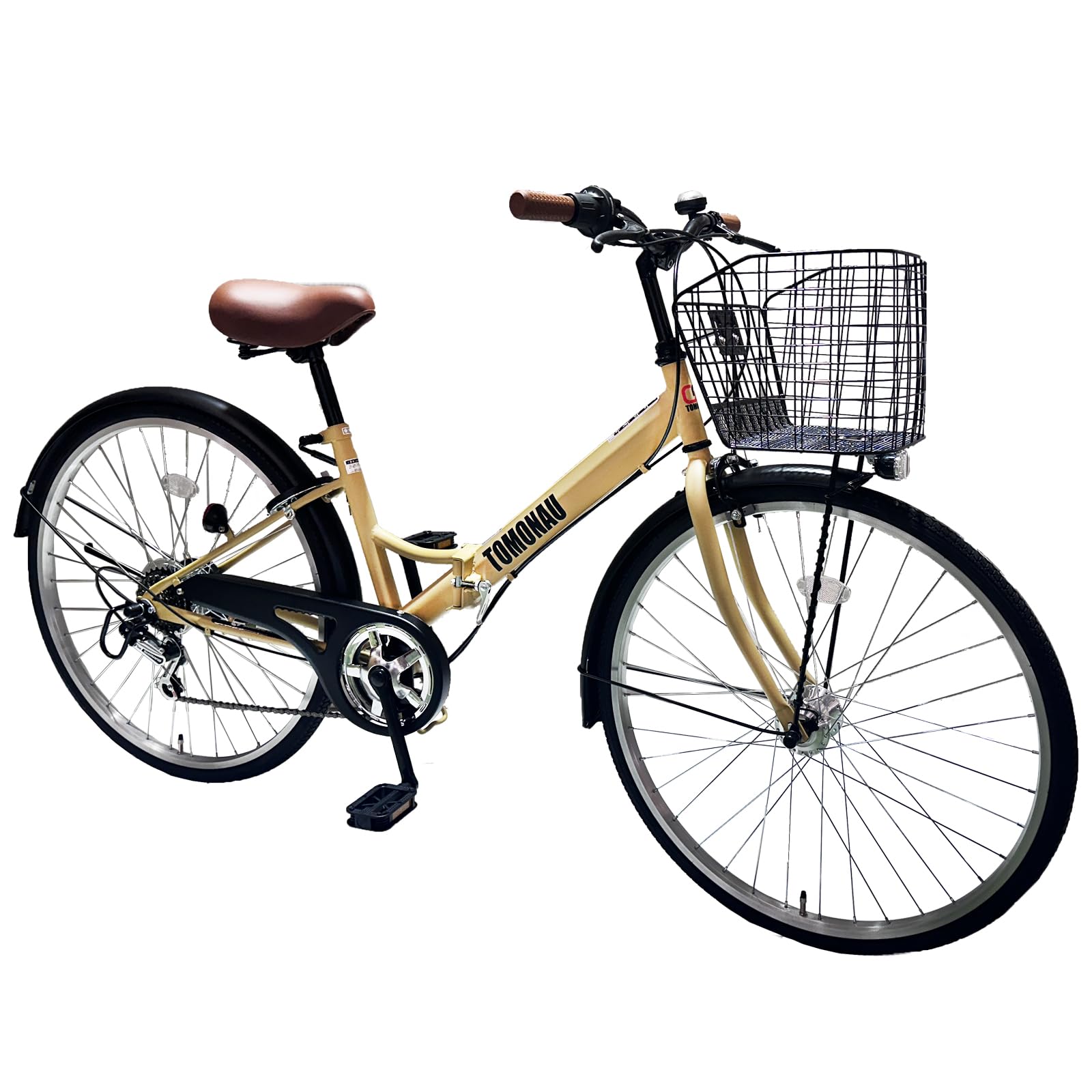 26インチ自転車】美品❗️変速なし リヤタイヤ、鍵新品❗️スペアキー 