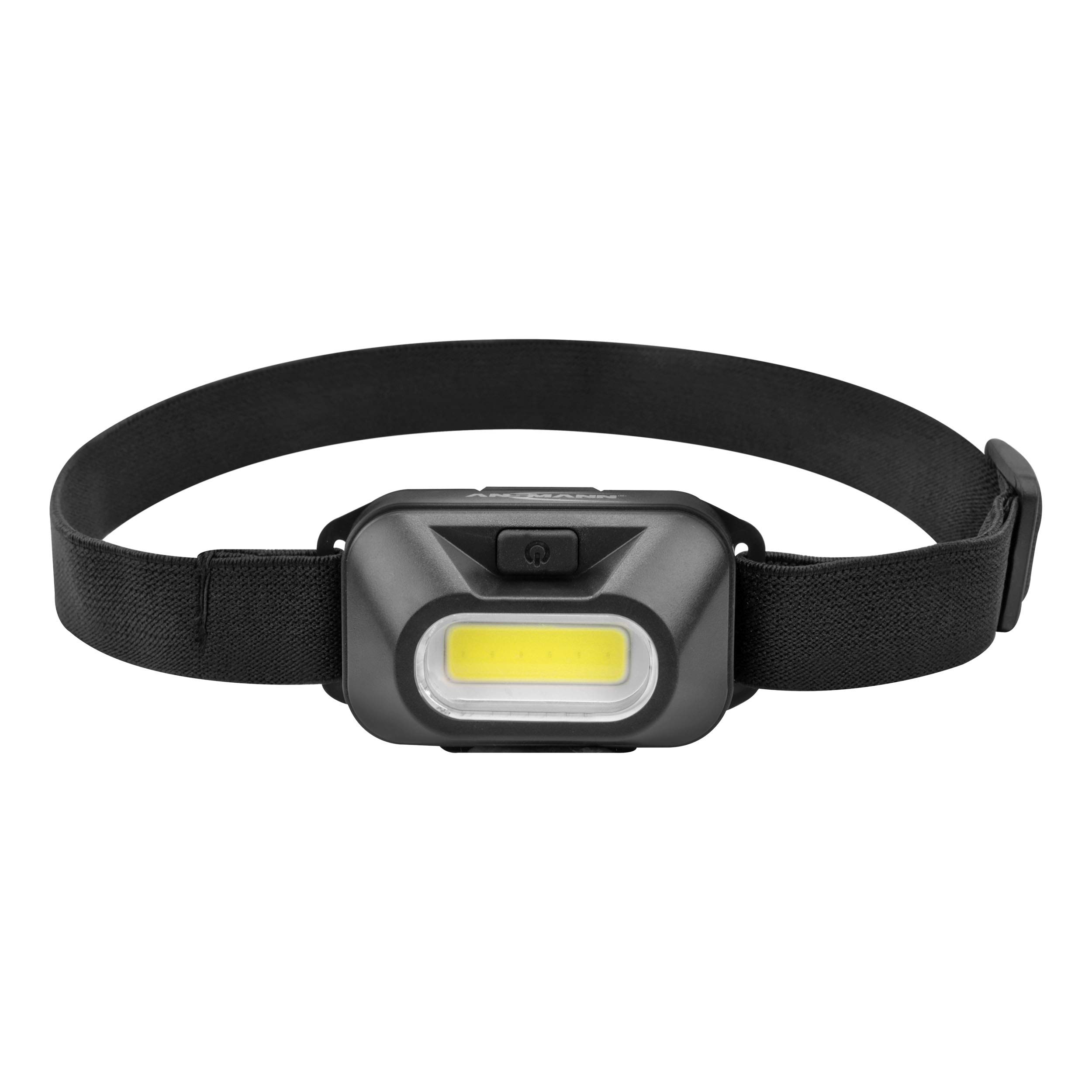 Ansmann LED Head Torch - LED Work Light with 125 Lumens - Headlamp LED Ideal for Cycling Running with Dog Jogging Fishing Hunting Climbing Workshop Bicycle Light Running Light HD120B