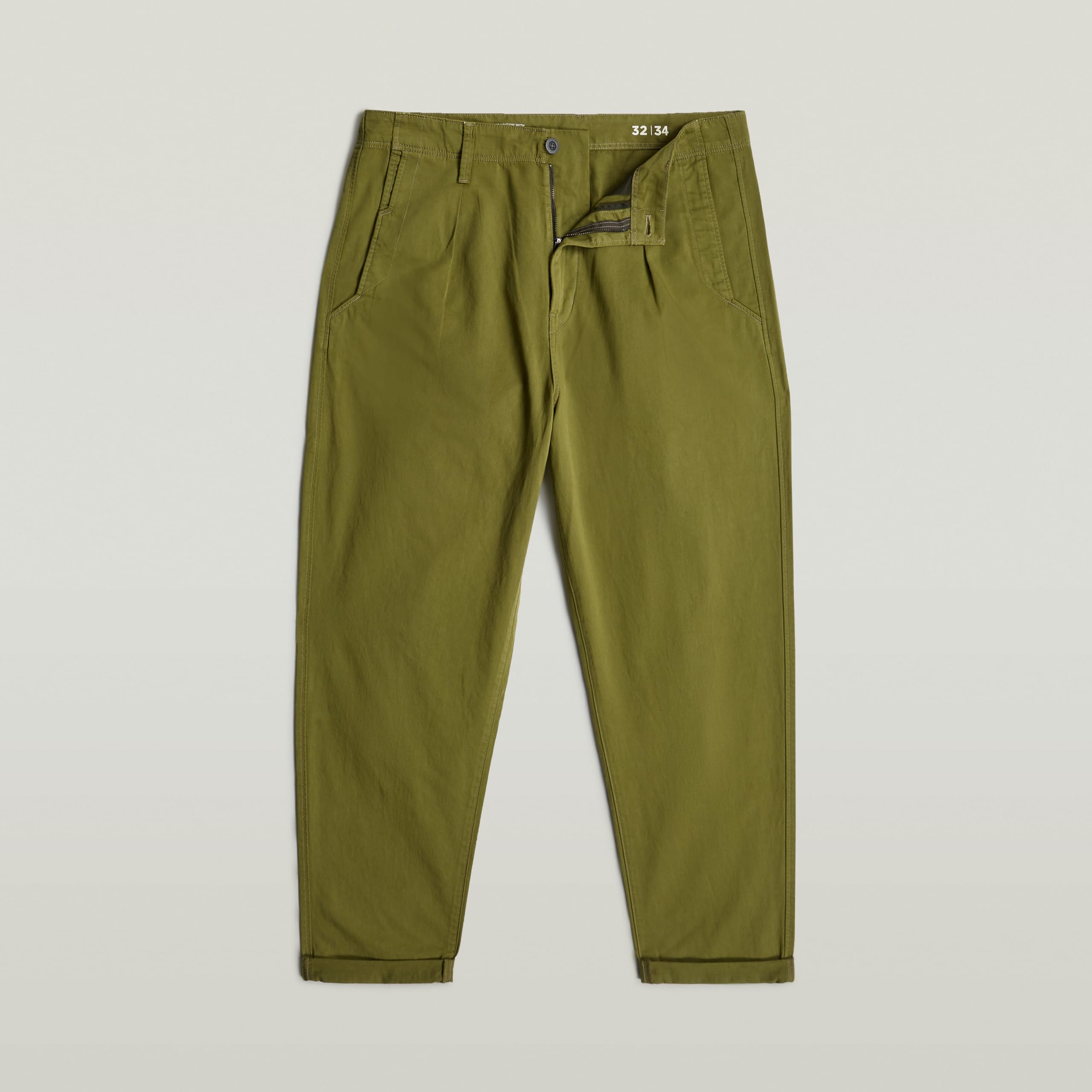 G-Star Uomini Pleated Chino Relaxed Tapered