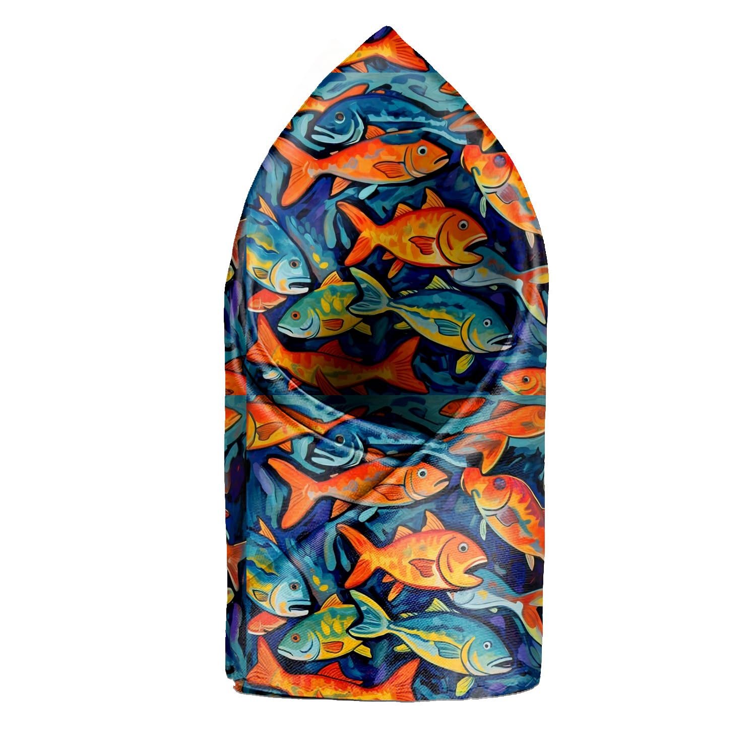 blacksmith Printed Fish Pocket Square for Men-picture-53