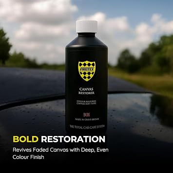 PROTEX World Convertible Soft Top Canvas Restorer Black 1ltr. - Colour Restores Like New