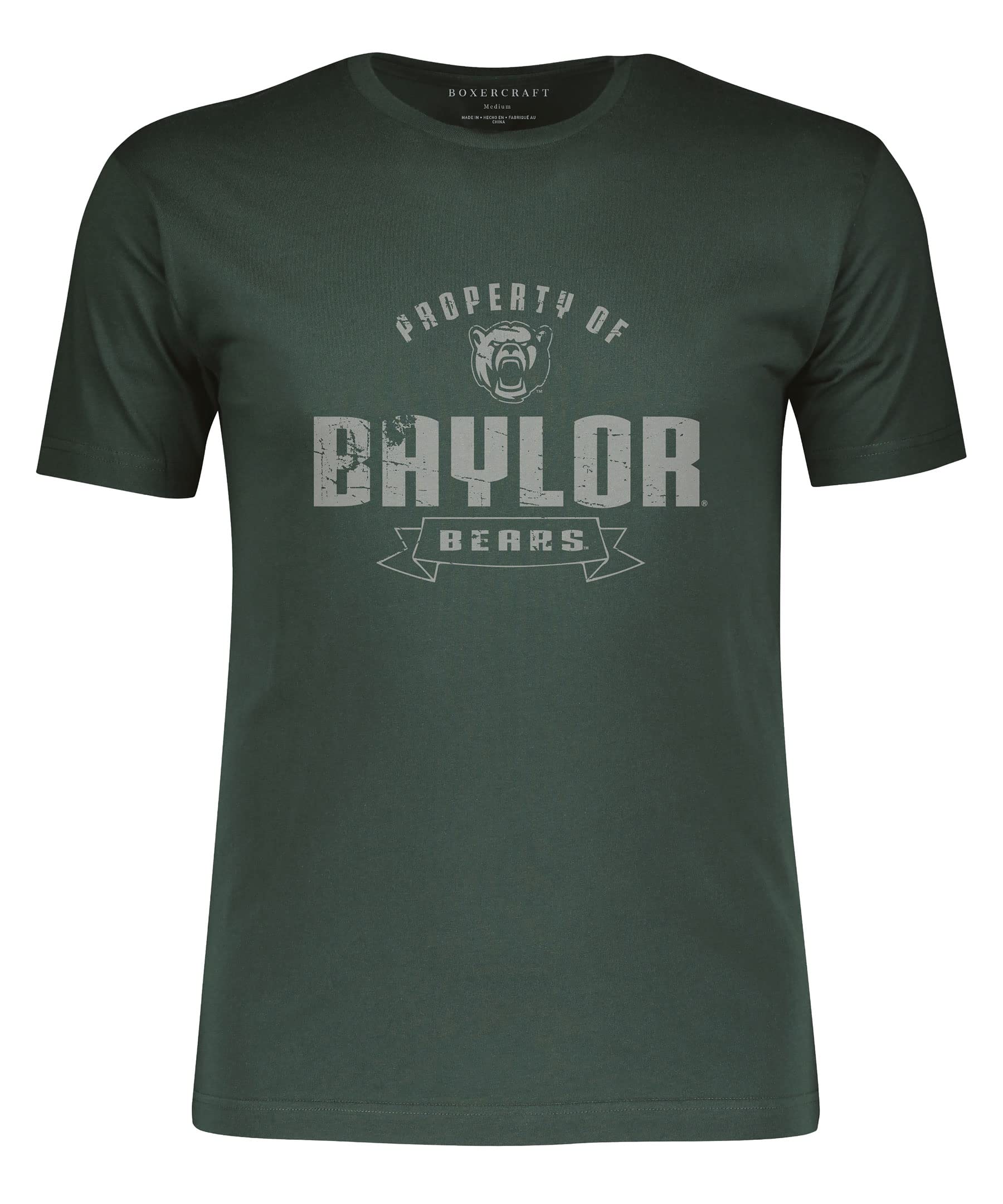 boxercraftMen's Baylor University Crew Neck Tee T-Shirt