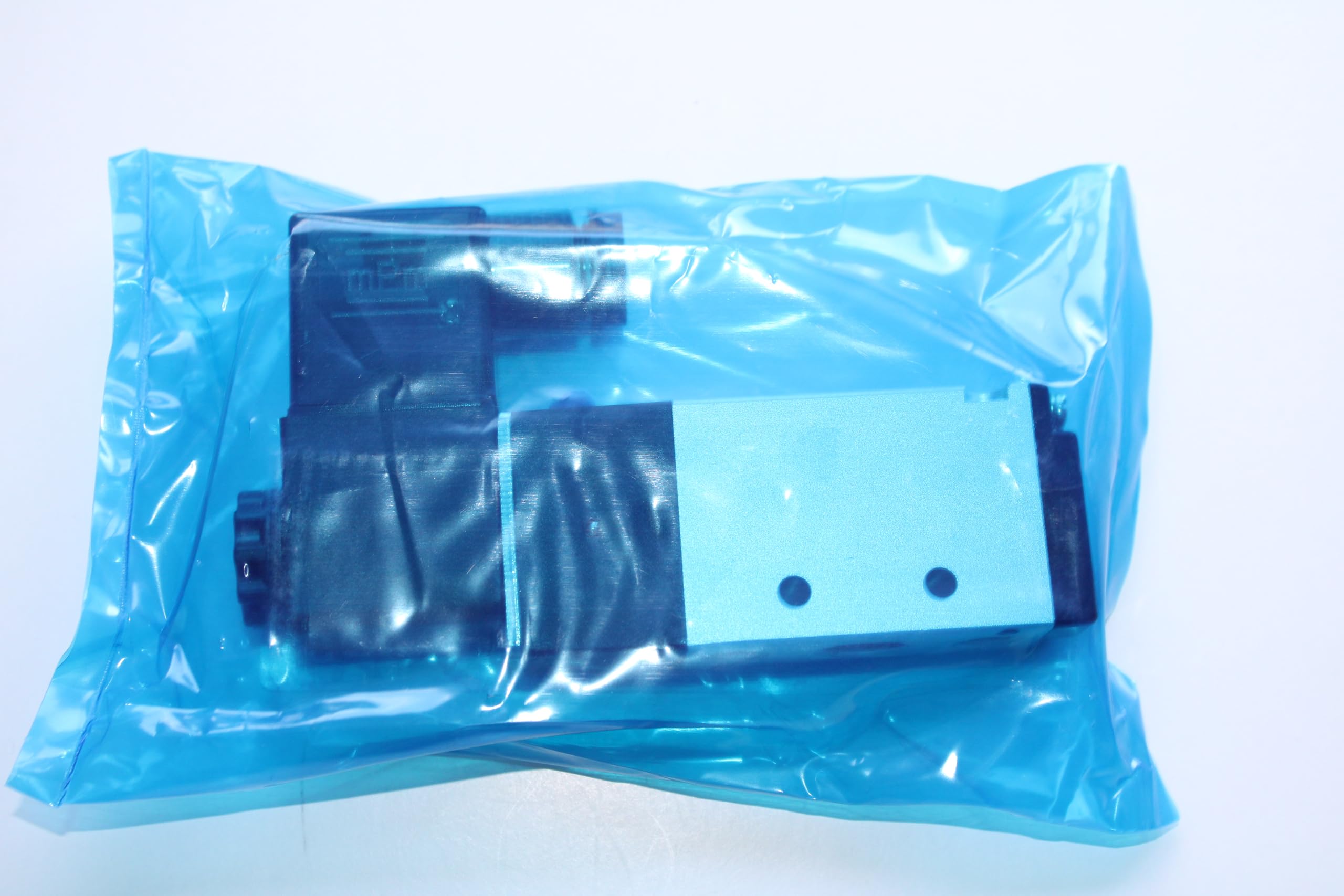 Válvula direccional magnética neumática 5/2 vías 1/4" 230 V CA (5/2 vías 1/4" 230 V AC)