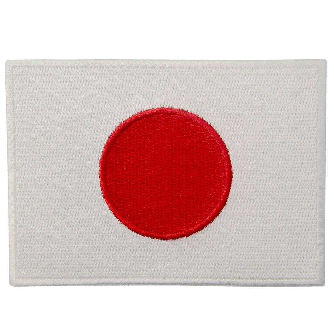 Patch à coudre drapeau japonais Hinomaru écusson brodé textile