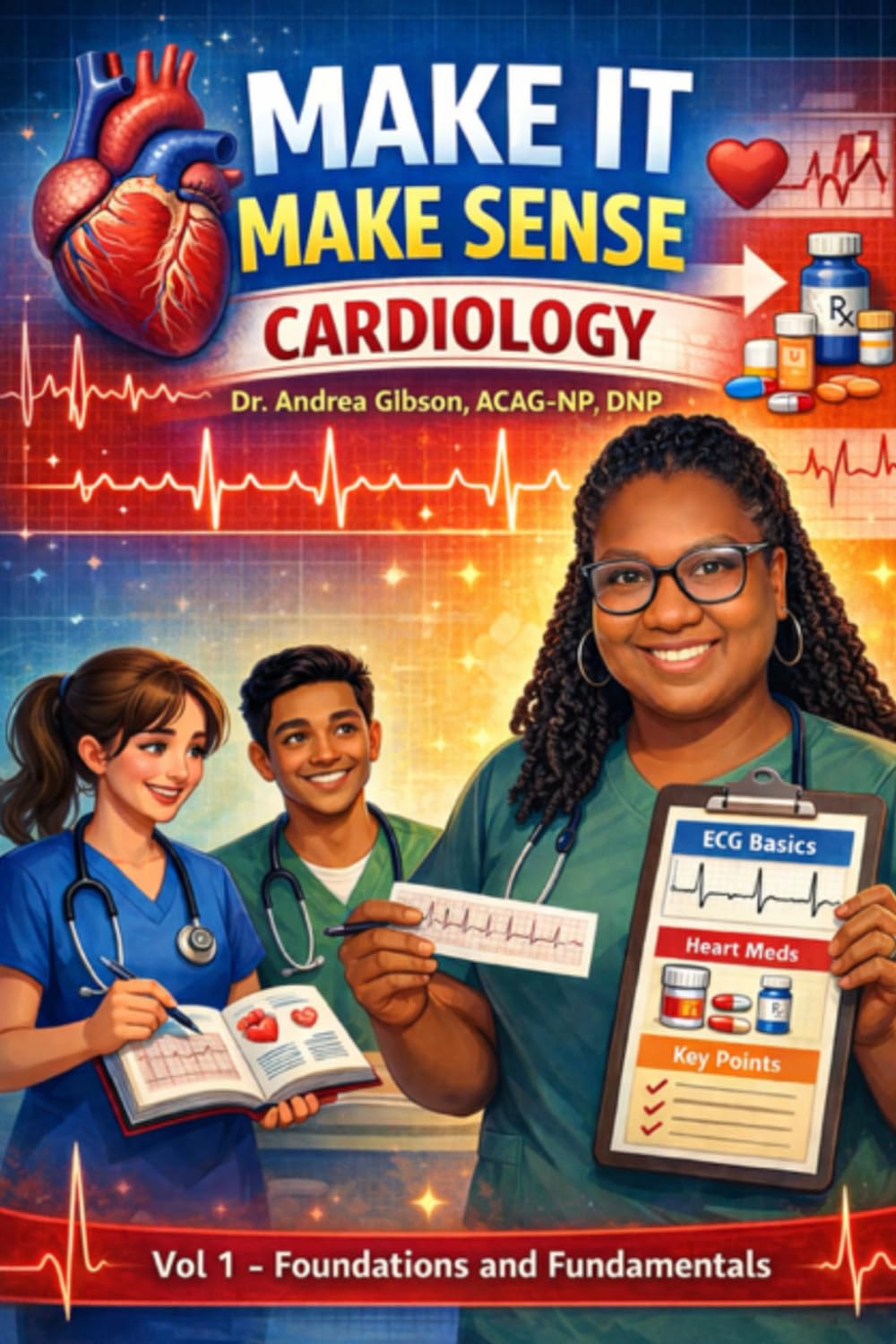 Make It Make Sense Cardiology: Vol. 1 Foundations and Fundamentals