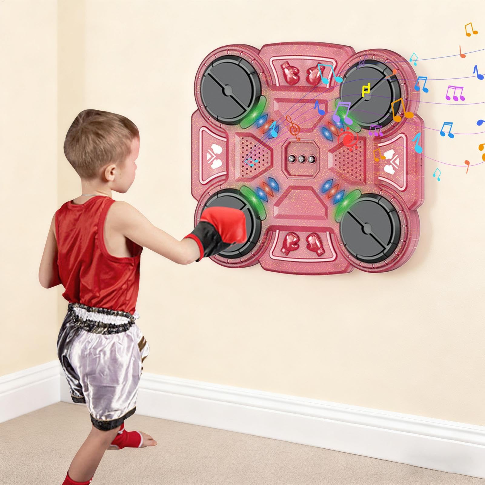 Macchina Da Boxe Musicale Per Allenamento Allenamento Ricaricabile