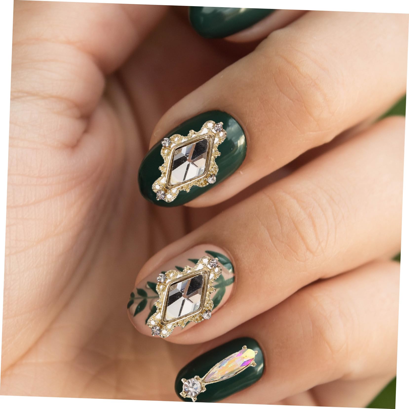 VALICLUD 3 Set Unghie Decorazioni per Nail Art per Manicure e Te per Speciali e Regali Unici