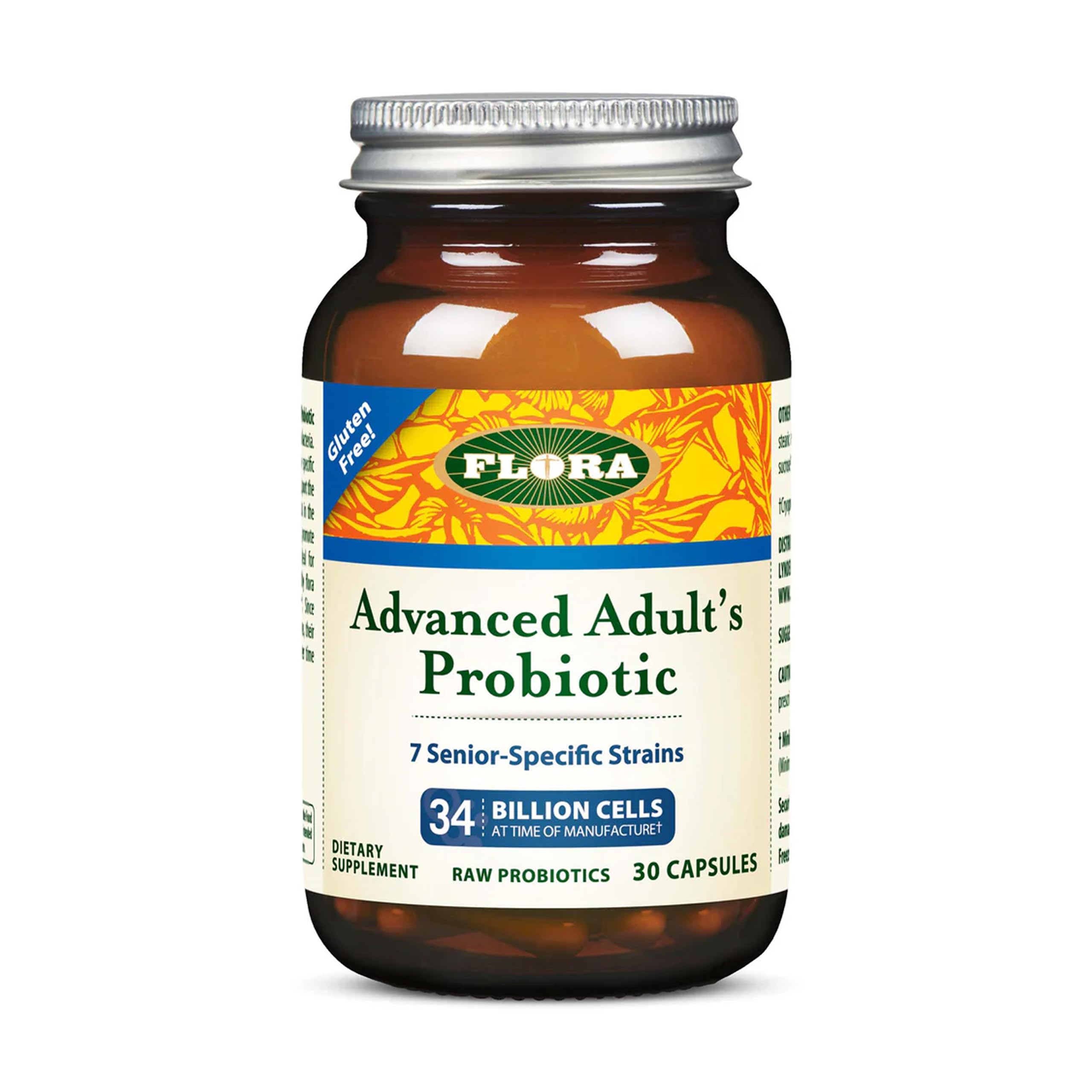 Advanced Adult's Probiotic, 34 Billion Cells, 30 Capsules