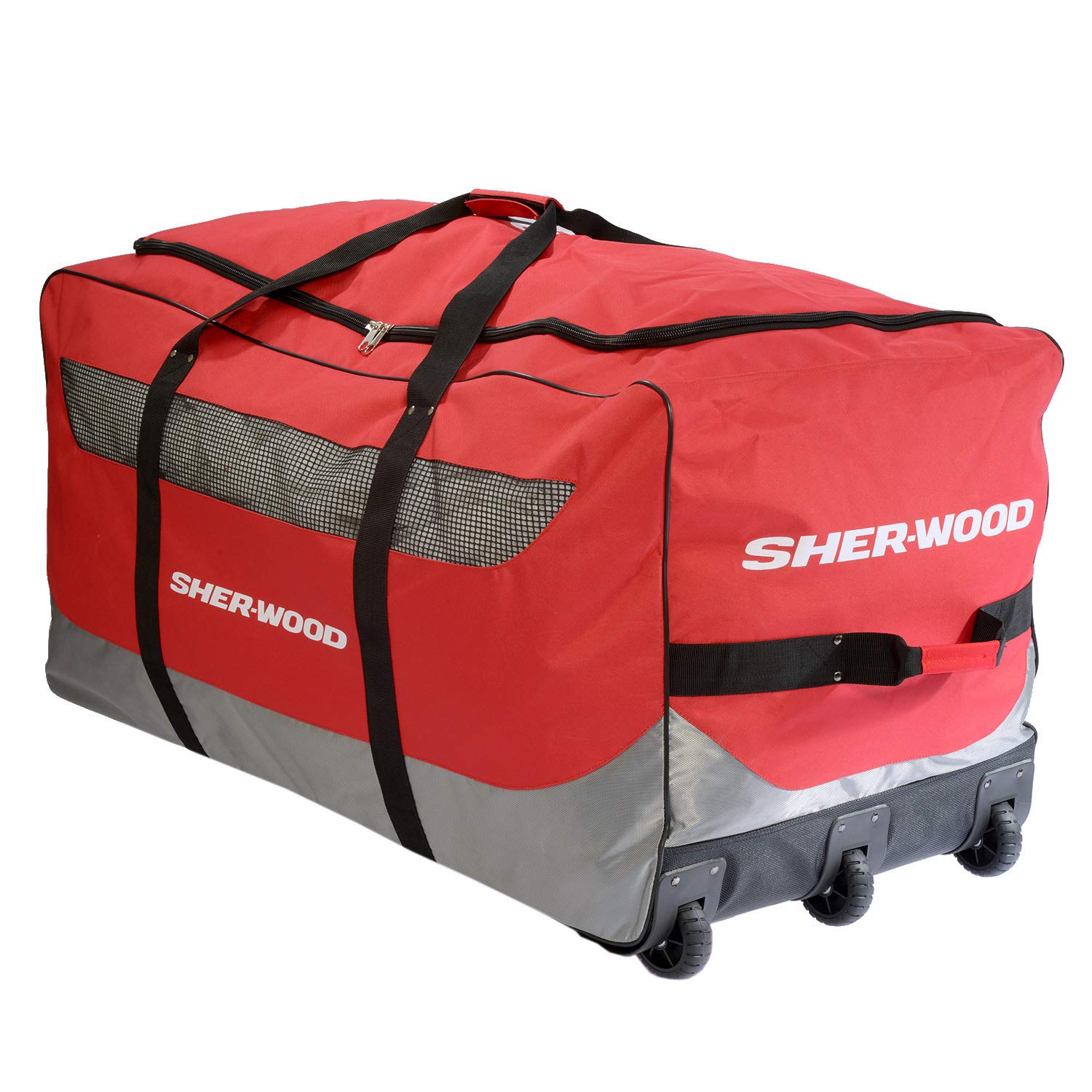 Sherwood Goal GS650 - Bolsa para Portero de Hockey sobre Hielo con 3 Ruedas, 111 x 56 x 55 cm